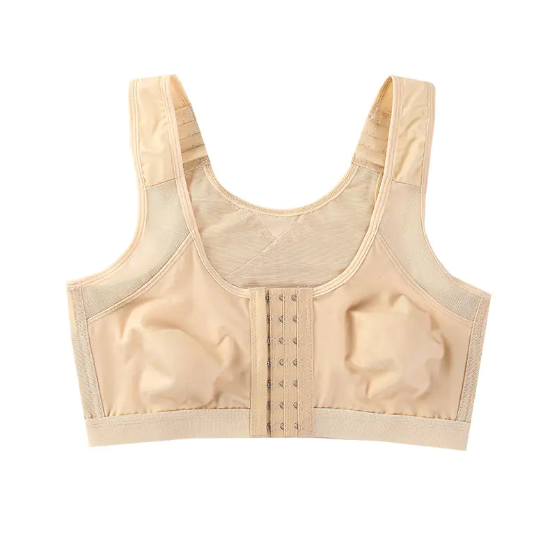 Plus Size Front Buckle Sports Yoga Bra Manufacturer