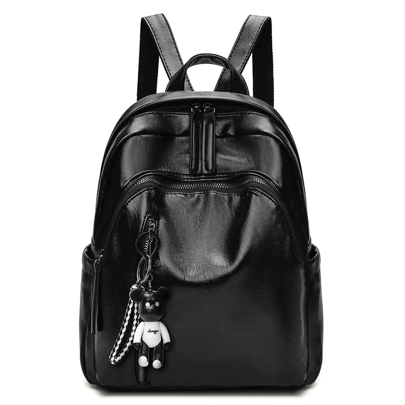 Fashionable PU Backpack for Women - Autumn/Winter Style
