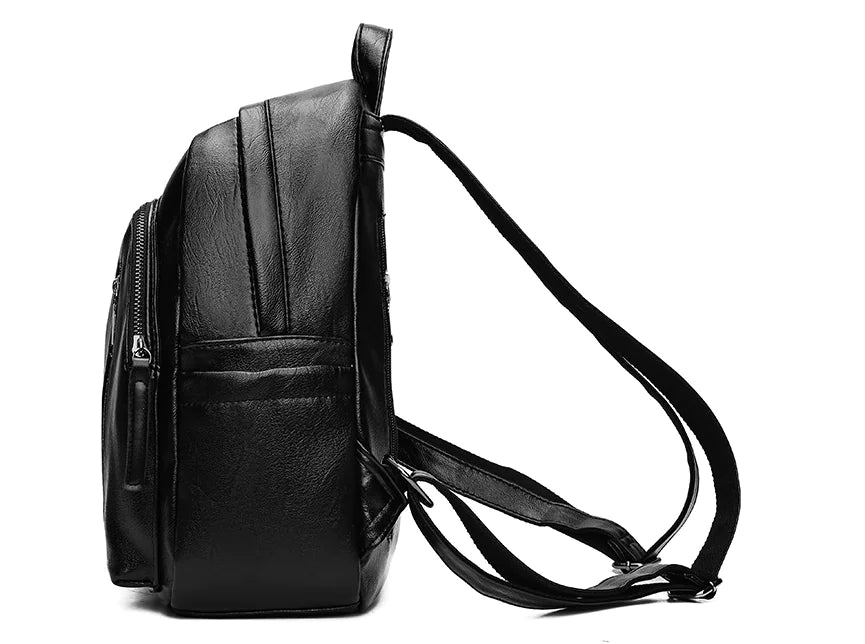 Fashionable PU Backpack for Women - Autumn/Winter Style